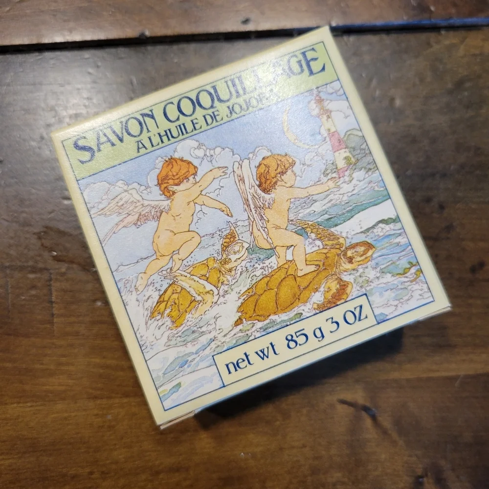 Imported U.K. Crabtree & Evelyn Jojoba Oil Soap 3 oz 1978 Vintage